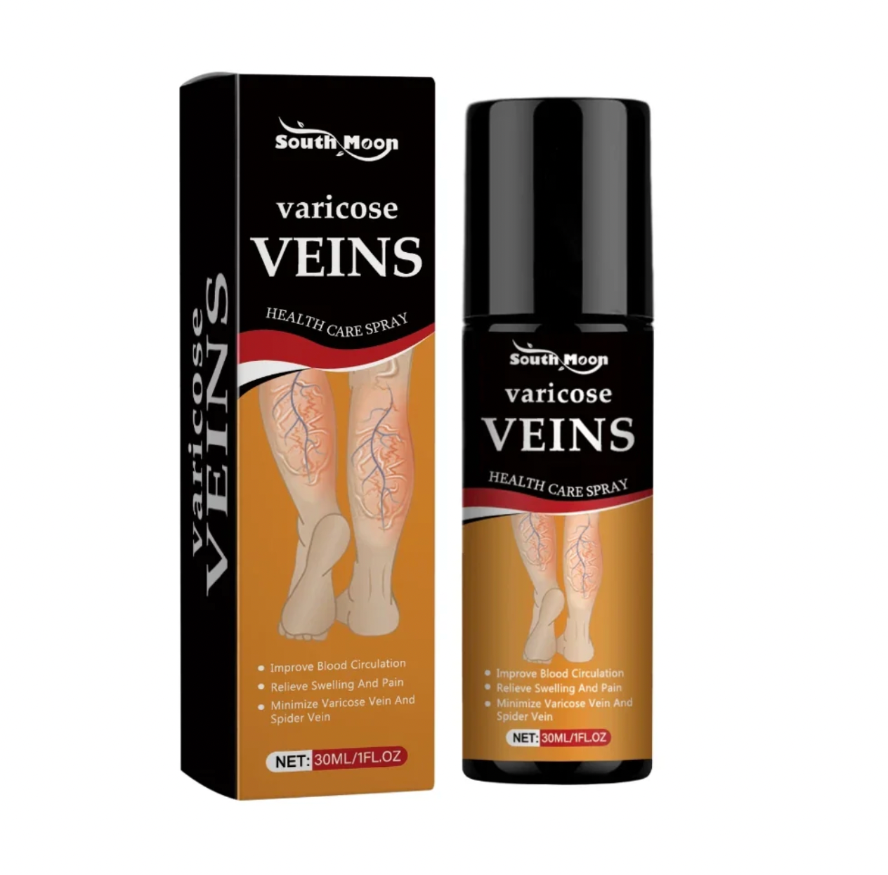Turmeric Varicose Vein Relief Spray (BUY 1 GET 2 FREE 🎁)