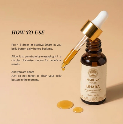 Nabhi Dhara | Balanced Belly Button Oil (BUY 1 GET 1 FREE)