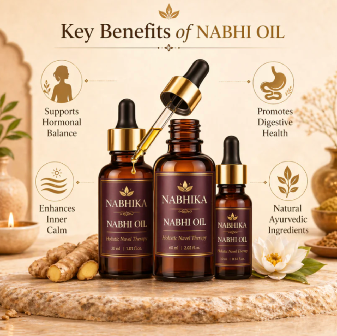 Nabhika Nabhi Oil || BUY 1 GET 1 FREE