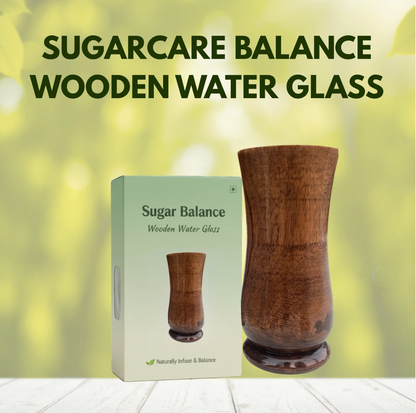 Wooden Water Glass