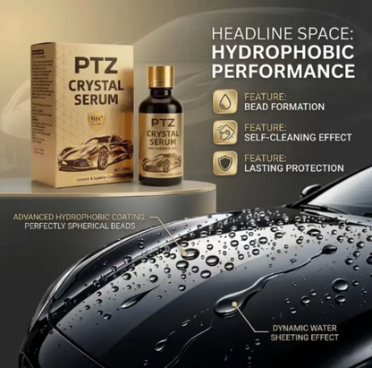 ⚡Hot Sales🔥 PTZ Ceramic Coating for Cars (BUY 1 GET 1 FREE with FREE - Applicator & Microfiber Towel)🔥
