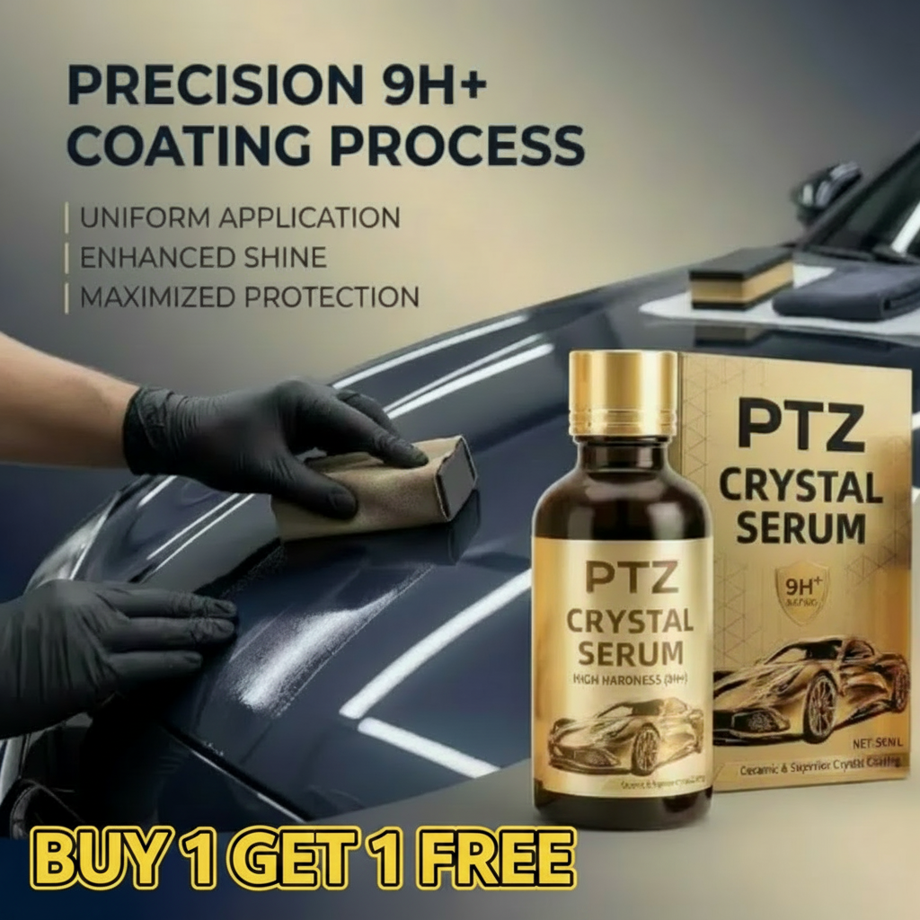 ⚡Hot Sales🔥 PTZ Ceramic Coating for Cars (BUY 1 GET 1 FREE with FREE - Applicator & Microfiber Towel)🔥