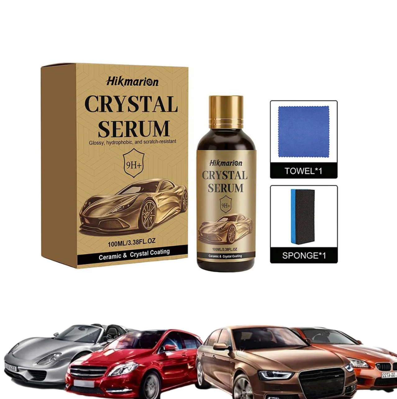 ⚡Hot Sales🔥 PTZ Ceramic Coating for Cars (BUY 1 GET 1 FREE with FREE - Applicator & Microfiber Towel)🔥