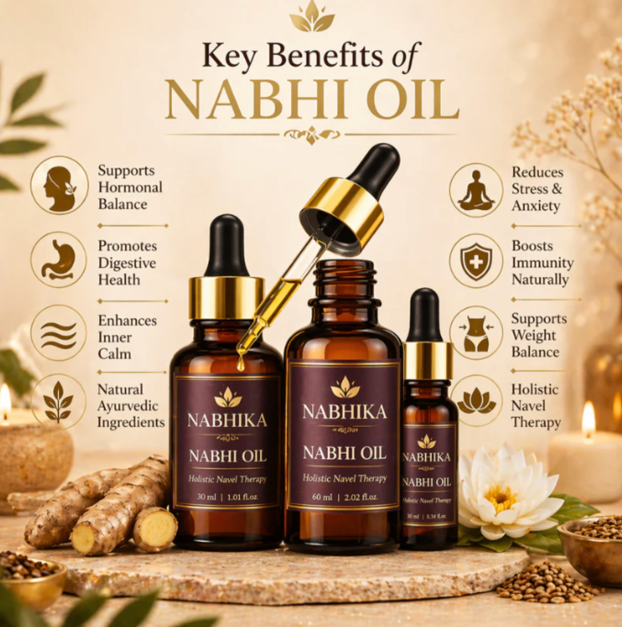 Nabhika Nabhi Oil || BUY 1 GET 1 FREE